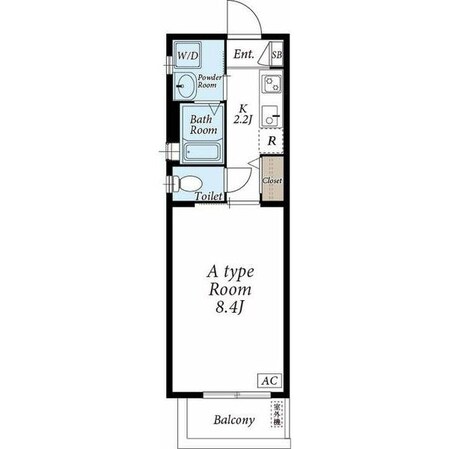 鶴舞駅 徒歩5分 3階の物件間取画像